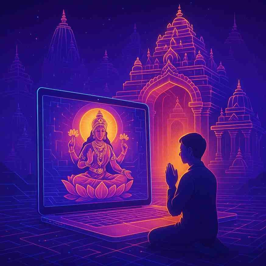 Digital Darshan vs Temple Visit