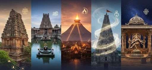 Navagraha Temples vs Pancha Bhoota Sthalams: A Complete Tamil Nadu Pilgrimage Guide